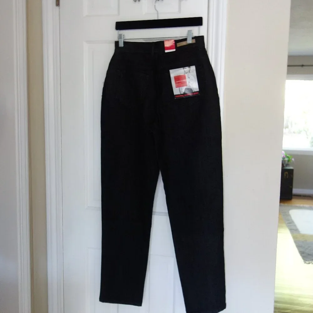 NWT GLORIA VENDERBILT Classic Fit Original Stretch Jean – Black Sz 8 Med - Picture 9 of 9